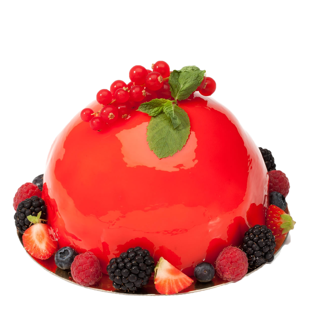 Rood fruit bombe