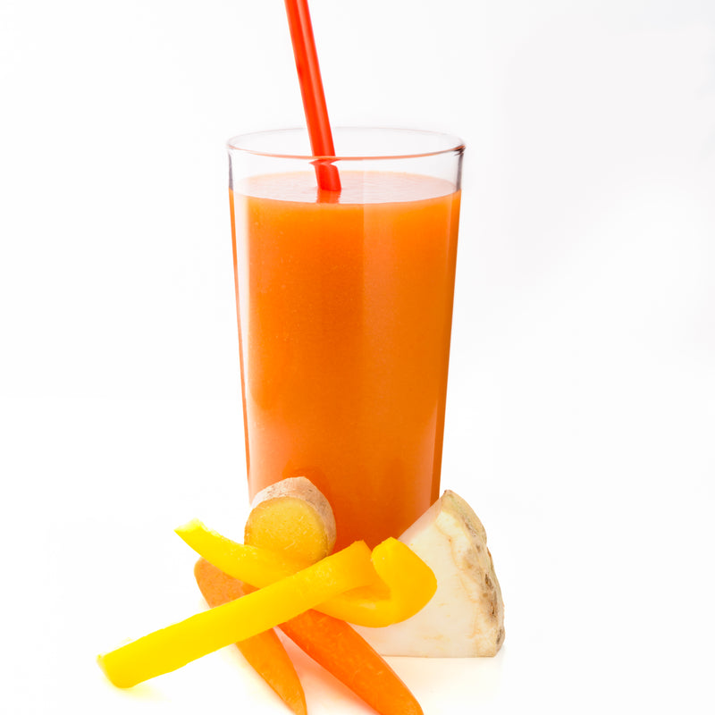 Smoothie orange veggie